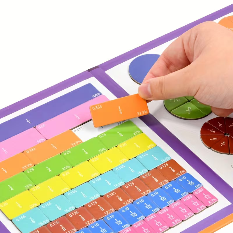 SmartFractions™ Visual Math Kit (Magnetic)