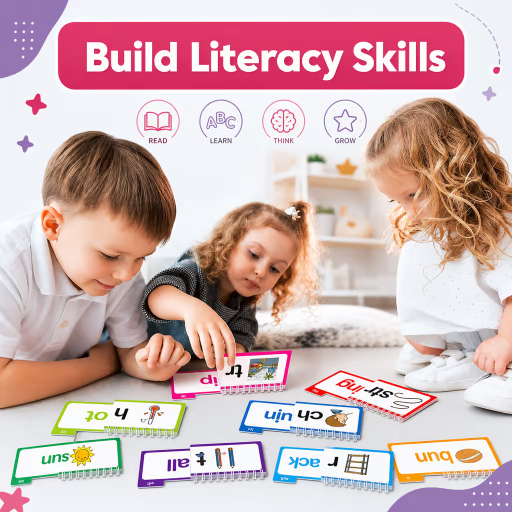 FlipLearn™ Early Reading Phonics Kit (Set of 30)