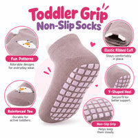 Anti Slip Baby Socks for 1-3 Years (6 Pairs)