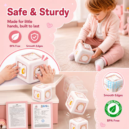TinyTots™ 6-in-1 Montessori Activity Cube