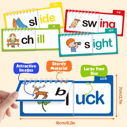 FlipLearn™ Early Reading Phonics Kit (Set of 30)