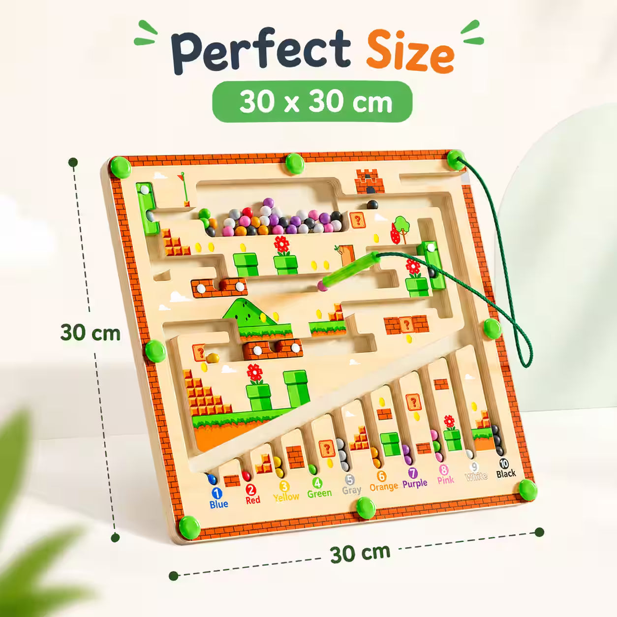 Mario Maze™ - Montessori Learning Activity Board (Big Size)