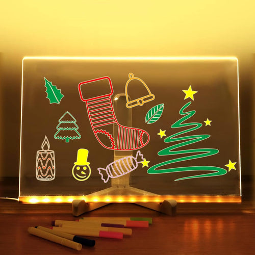 Reusable LED Drawing Kit 6x6 Inches