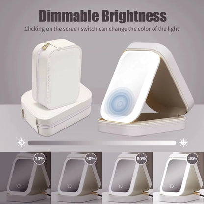 BelleBox® Makeup Case with Led Lights