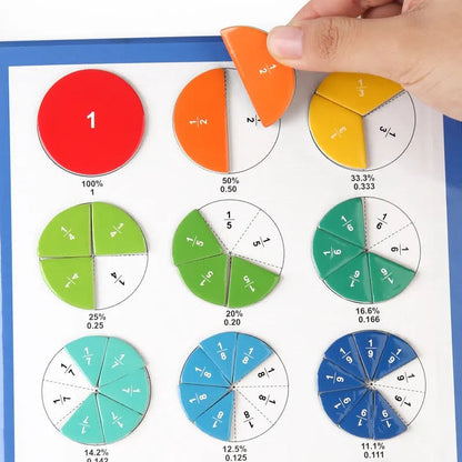 SmartFractions™ Visual Math Kit (Magnetic)