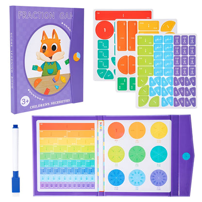 SmartFractions™ Visual Math Kit (Magnetic)