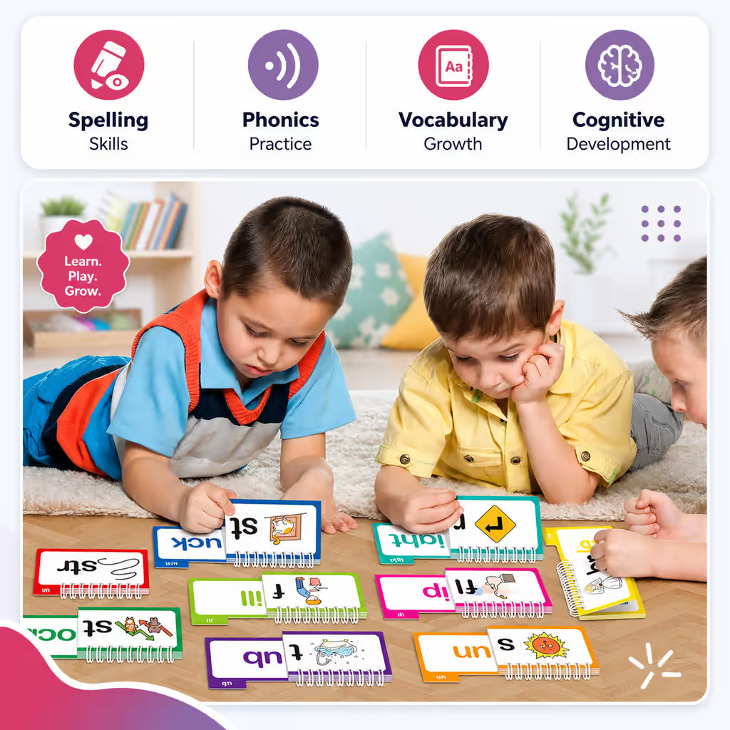 FlipLearn™ Early Reading Phonics Kit (Set of 30)