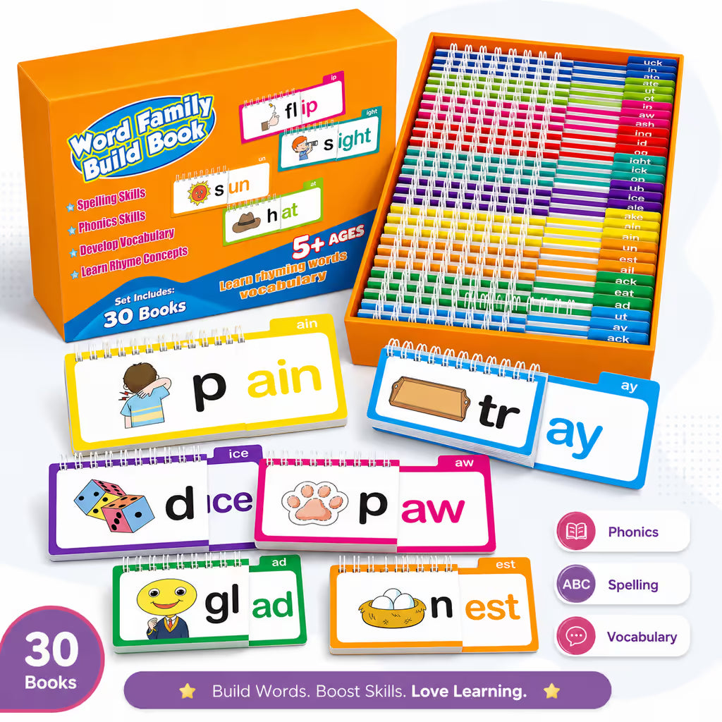 FlipLearn™ Early Reading Phonics Kit (Set of 30)