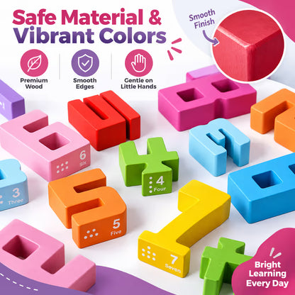 NumberBox 5-in-1 Wooden Number Activity Kit