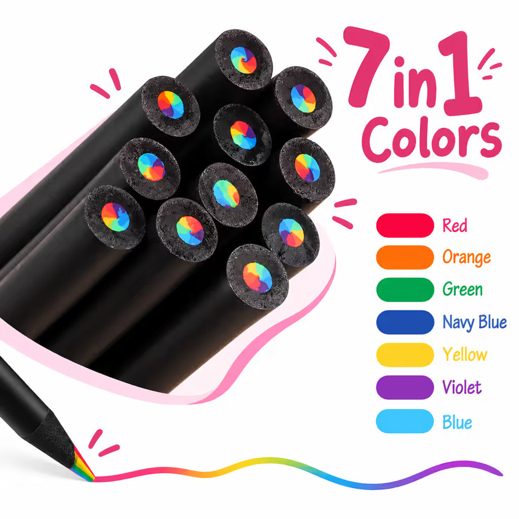 Magic Rainbow Pencils (Set of 12)