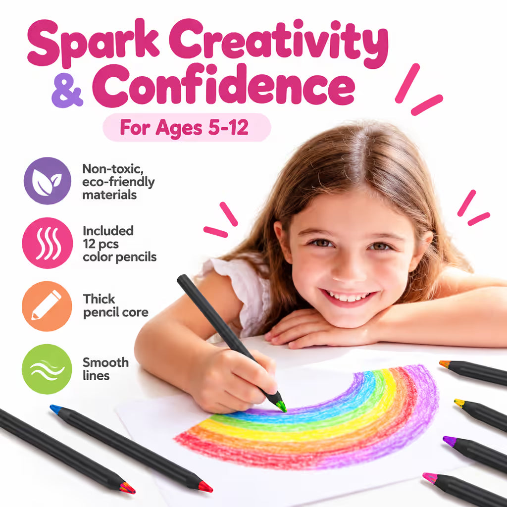 Magic Rainbow Pencils (Set of 12)