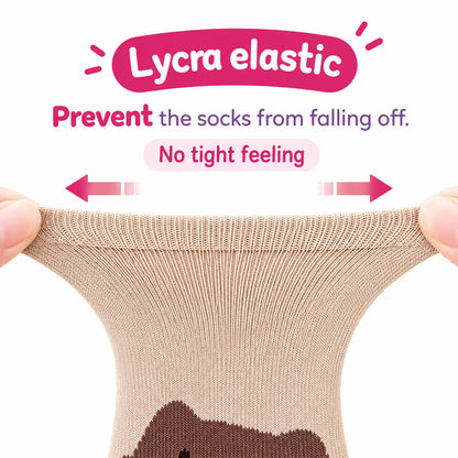 Anti Slip Baby Socks for 1-3 Years (6 Pairs)
